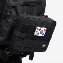 블랙 내구성 백팩연결 군인 남자 대학생 밀리터리 파우치 백팩가방 트랜디