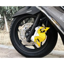 혼다 PCX125 바이커스 튜닝 갤리퍼 보호 가드 날개형 캘리퍼 커버 전년식사용, PCX - ABS, Gold - 골드, 1개