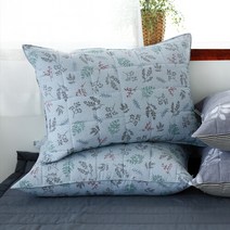 아망떼 오리진 세미마이크로 퀼팅베개커버 Gray 50+70, 그레이