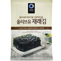 청정원 올리브유 재래김 20g (1절x5매), 12개