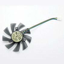 그래픽카드 팬 수리 부품 t129215su 85mm 쿨러 교체 기가바이트 geforce gtx 1050 1050ti 1060 1070 1070ti g1 radeon rx 570, 1개