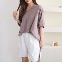 아이우먼 무지절개브이데일리티 ILE027M302 빅사이즈