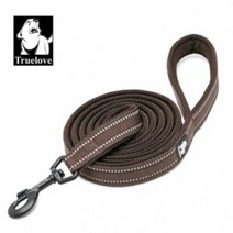 안전한 산책길을 책임지는 3M 반사재질 대형견 리드줄/200cm (브라운/L)