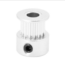 16 치아 타이밍 풀리 알루미늄 구멍 5mm 폭 6mm 타이밍 벨트 드라이브 풀리, 은