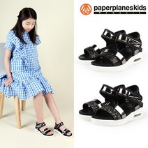 [페이퍼플레인키즈] 아동 샌들 여아 신발 지그재그