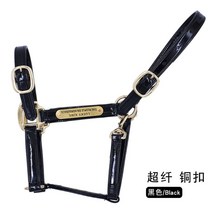 소가죽 말고삐 말굴레 마방굴레 승마용품, 블랙