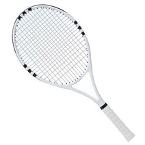 탄소섬유 알루미늄 합금 고급 테니스라켓 7032D, 화이트