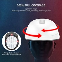 탈모치료기 두피마사지 레이저 머리성장헬멧82pcs 빛 칩 재 모자적외선 led 장치 재 을위한, 오리지널 박스 세트
