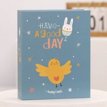 디지털 전자 액자 후지 필름 인스탁스 미니 11 9 8 7s 인화지 필름/크레딕트 카드용 3 인치 200 포켓 포토 앨범 노트북, Yellow Bird