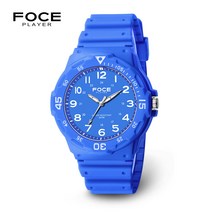 포체 FOCE 플레이어 우레탄밴드 시계 FP1127B-BL