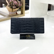 탠디 BHW055 AG-BL 악어가죽 장지갑 미셸by탠디 TW147