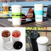 리유저블컵 제주 텀블러 투명 콜드컵 보온 보냉 제작 각인 제로웨이스트 친환경, 그린, 블랙