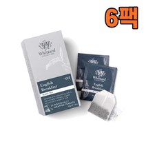 Whittard 위타드 잉글리시 브랙퍼스트 티백 25개입, 6팩