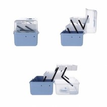 빵빵야 공구상자 약상자 소품함 애니박스 대형 화이트 멀티공구함, 옵션_애니박스 대형 화이트