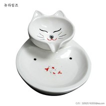 고양이 정수기 세라믹음수대 정수기필터 자동급수기
