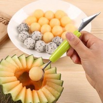과일 화채 스쿱 수박 멜론 만들기 주방용품 일회용 디저트스푼 아이스크림스푼, 단품