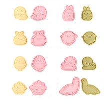 쿠키커터 쿠키틀 케릭터 6종 세트 홈베이킹 과자만들기, [DT_01_17] 귀염둥이8종