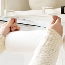 키친타올걸이, 화이트, 1개