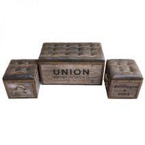 캠핑박스 정리함 원목 공방 수납함 침실 밀크 차박 캠핑 하이브로우 밀크박스, 프놈펜 3종 세트, 35L