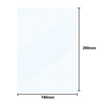 3d 프린터 수리 보드 호환 8PCS 140x200mm SLA/LCD FEP 필름 0.15-0.2mm 두께 광자 수지 DLP 3D 용