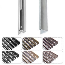 직사각 코너비트 3미리 벽 모서리 몰딩 마감재 타일 코너비드 쫄대 재료분리대 2.4M B TYPE, 15mm, 폴리싱, 골드 직사각 코너비드