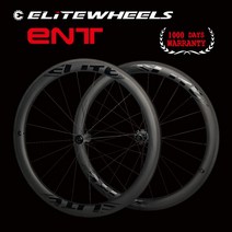 로드자전거 카본 휠 휠셋 elitewheels 700c 도로 자전거 탄소 바퀴 세트 림, 47mm 깊이 27mm, 클린처 튜브리스, 검은 데칼, 1개