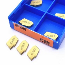10PCS 홈 가공 인서트 SP200 PC9030 NC3020 NC3030 카바이드 SP 200 선반 공구 터닝, [01] SP200 NC3020