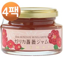 ROSEMAY 갈리카 장미 잼 150g, 4팩
