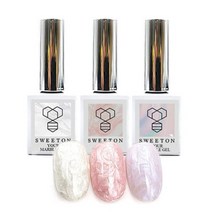 스윗온 진주펄 마블젤 3종 선택1, 화이트
