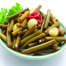 또밥찬 아삭 간장마늘쫑 1kg 장아찌 간장고추 반찬단지
