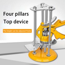 졸리컷 샤링기 타일컷팅기 홈파기 각도컷팅 평삭기 재단기 초음파커팅기 그라인더 테이블 탁상 브라켓 판넬절단기 금속 철판 휴대용 타일 높이 조절기 로케이터 벽돌 정밀 벽 조절 건설 도, 4.Single column