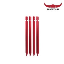 버팔로 단조팩 삼각 18cm 4개 캠핑팩 팩 텐트팩 텐트 y팩, 삼각단조팩(Y팩)18cm4P