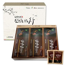 웰빙티모아 원기회복 산양삼녹용차 선물세트 150개입 티백 150g 오가피 헛개나무