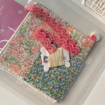 1300K 봄의 조각 티 코스터 꾸미기 손바느질 DIY 키트
