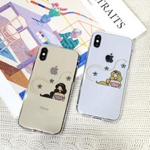 리버워드 꽃 밤 소프트젤리케이스 아이폰XS MAX:보라, 상세설명 참조