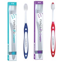 GC 루셀로 칫솔 신상품 Ruscello Grappo P-30 (충치 치은염 예방) B-30 (치주질환 예방 및 치료후), P-30(충치 치은염 예방) 1개