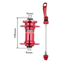 자전거 부품 용품 전기자전거novatec hub d041sb d042sb cubes arc 28 32 36 홀 furos mtb leg for Bicycle rear 10 산악, 36h 프론트 레드