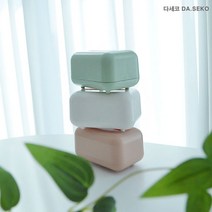 도소 사각티슈케이스+스티커포함 각티슈케이스 화장지 휴지커버 티슈커버 수납 보관함, 화이트, 1개