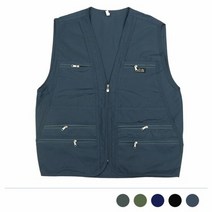 톤다운 집업 낚시 조끼, 단품