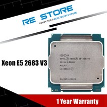 Intel-Xeon E5 2683 V3 SR1XH 2.0GHz 14 코어 35M LGA 2011-3 프로세서 cpu 인텔 제온, 한개옵션0