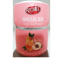 [더착한푸드]아이스티피치(리치스 파우더 550g) 식자재마트 대용량 업소용 발사믹크림소스 이탈리아발사믹크림