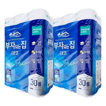 부자되는집 데코 27m 3겹 30롤x1팩~3팩/케이에이치커머스, 2팩, 30롤