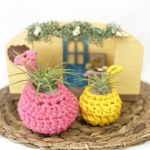 코바늘로 이오난사 얀실 행잉만들기-1인세트 (TD)문구용품 장난감 문구도매 학습준비물 만들기용품 DIY용품 공예 완구, 본상품