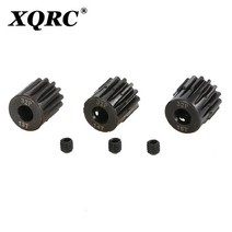 SURPASS-HOBBY 32P M0.8 5mm 13T 14T 15T 16T 17T 18T 19T 20T 21T 1/10 Rc 모델 자동차 모터용 검정색 강철 금속 피니언 모터 기, [03] 15T