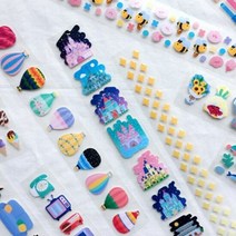 기타 바보사랑[미야문구샵]길쭉이 씰스티커 E, 04꿀벌