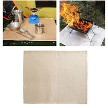 야외 야영 BBQ 취사 용품 방염천 방열 시트 M 80x60 BBQ_[230412EA]