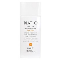 뉴질랜드 나티오 Natio 틴티드 모이스처 SPF 50+ - Light 50ml, 1팩