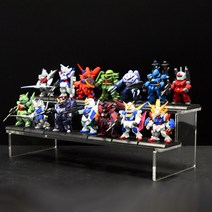 넨도로이드진열대 피규어진열대 건담베이스 넨도로이드진열대 소품진열대 아크릴진열대 계단식진열대 엠블럭 아크릴계단형받침대 07번, 엠블럭 계단형받침대[5T] 7번, 1개