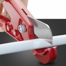 PVC 파이프 커터 0-32mm 1-1/4 "가위 전단 PU PP PE 플라스틱 호스 프리미엄 절단 수공구, 02 Red (1Pc)