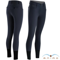 [ANIMO] Noa Full 실리콘 풀패치 승마바지, 28, 베이지